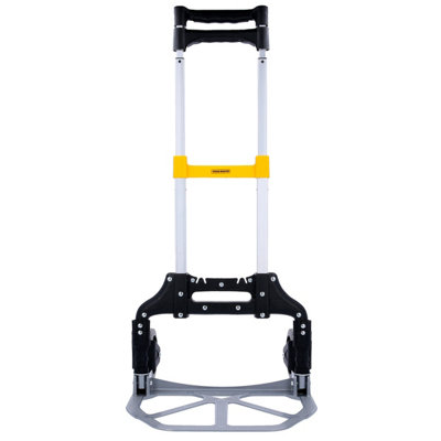 Tough Master Folding Hand Truck Trolley On Wheels With 70Kg Load Capacity Adjustable Telescopic Handle Tm-Hta70 from B&Q