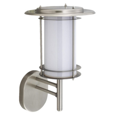 B&Q - Sparkled Silver Modern Lantern Wall Light