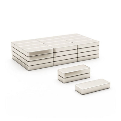 Magnet Store 12mm X 5mm X 2mm Block Neodymium Magnet N42 (0.99Kg Pull200 Magnet(S) from B&Q