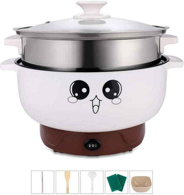 Electric Multicooker Multifunctional Rice Cooker Frying Pan Non-Stick Cookware Multi Soup Hotpot For Kitchen 2.3L/2.8L from B&Q