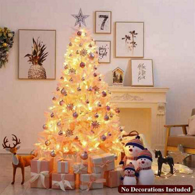 Artificial Christmas Tree 6Ft With Led Lights And Stand from B&Q