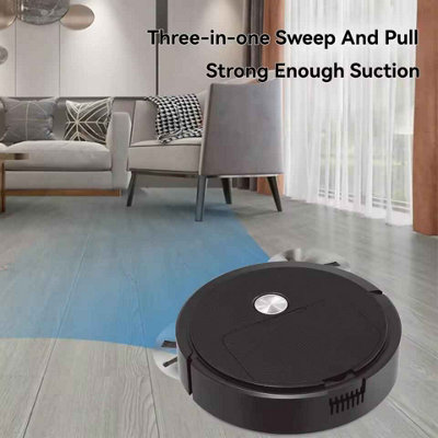 Rechargeable Smart Sweeping RobotVacuum Cleaner Automatic Floor Sweeper Not For Carpets from B&Q