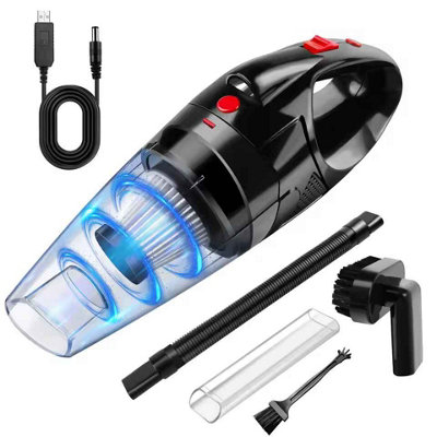 Vacuum Hand Held Vacuuming Cordless Rechargeable Cleaner Portable Car With Strong Suction 12000Pa Mini Vacuum from B&Q