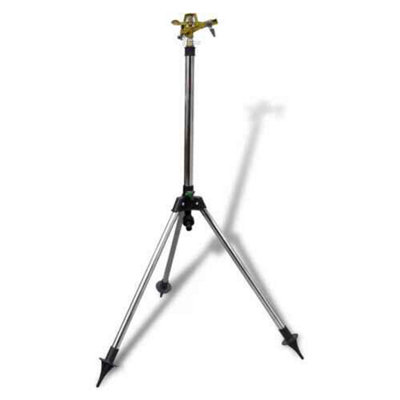  - Impulse Sprinkler Garden Watering Tripod Base Adjustable Hose Water Spray