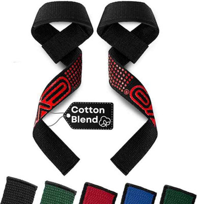 Fitness Weight Lifting Straps Anti Slip Gym Powerlifting Deadlifting Bodybuilding Workout Strength Training Hand Bar Grips Neopren from B&Q