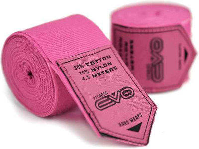 Fitness Bandages Boxing Hand Wraps Elasticated 4.5 Meter mma Martial Arts Inner Gloves Mitts Protector Muay Thai Kick Boxing from B&Q