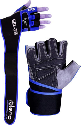 B&Q Medium Fitness Gym Gloves For Men And Women - Breathable Weight Lifting Gloves, Workout Gloves, Cycling, Training, Enhanced Grip