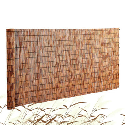 B&Q Natural Reed Fencing Reed Fence Roll For Outdoor Backyard Patio Decorative Fence Fencing Divider