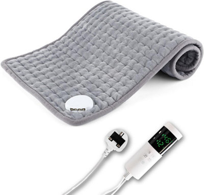 Electric Heating Pad Multifunctional Physiotherapy Heating Blanket Cushion 10 Levels Temperature Timing Body Back Warmer Winter from B&Q