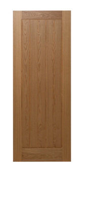 Cottage Oak Prefinished Door 1981 X 686mm from B&Q
