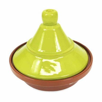 Verano Spanish Ceramics Tagine 27cm Green - Handcrafted Ceramic Cookware - Image 3