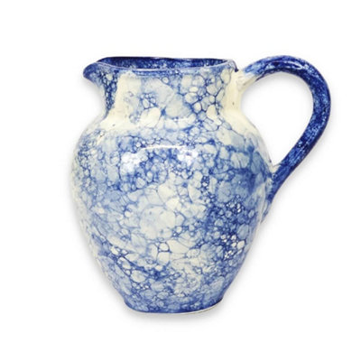 Rackhams Blue/White Burbujas Large Jug - Image 5