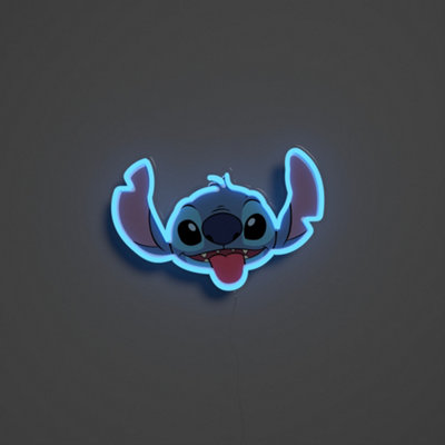 B&Q -  Disney Stitch Face Wall Light - Image 3