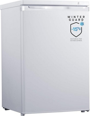 Teknix Uc55F5WWhite Undercounter Manual Defrost FreezerGarage SafeF Energy from B&Q