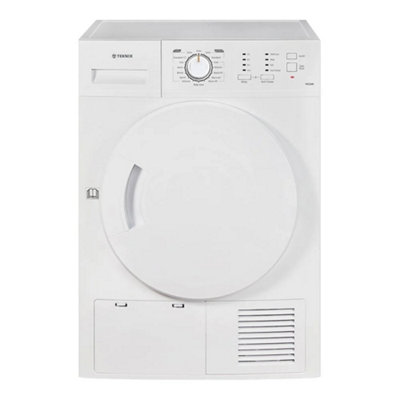 Teknix White Tkc8w - Condenser Tumble Dryer - B Energy 8Kg B&Q