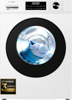 Teknix Tk3W814XwWhite 8Kg Washing Machine1400 RpmA Energy from B&Q
