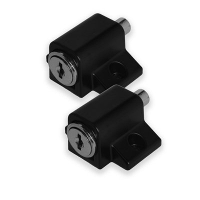 2 Pack Black Patio Door Lock & Window Locks For Upvc Windows & Doors from B&Q