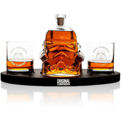 Thumbs Up Star Wars Original Stormtrooper Decanter Set from B&Q