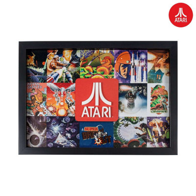 Atari Official 3D Wall Art - Legends Golden