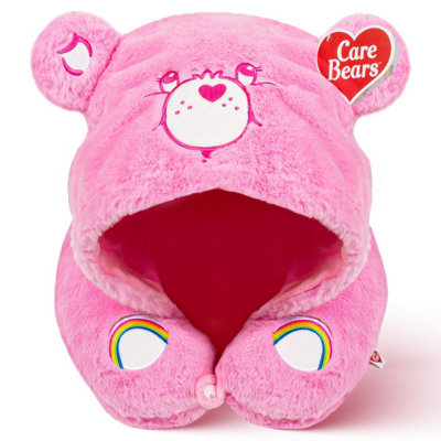 Thumbs Up Unisex Pink Care Bears - Cheer Bear Snuggle Hood In - Image 2