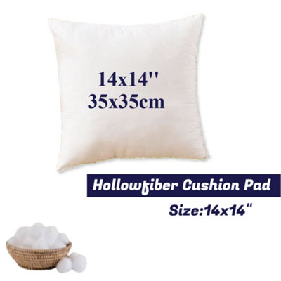 CHILIMILII Hollowfiber Cushion Pads Insert Filler Inner Scatters Deep Filled Plump Cushion from B&Q