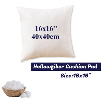 CHILIMILII Hollowfiber Cushion Pads Insert Filler Inner Scatters Deep Filled Plump Cushion from B&Q