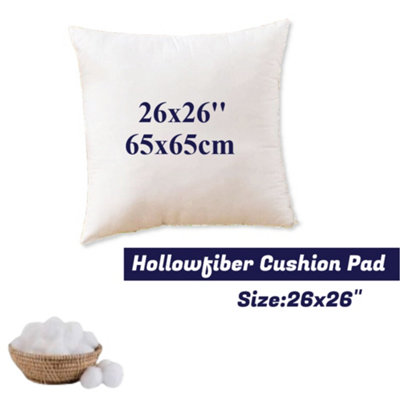 CHILIMILII Hollowfiber Cushion Pads Insert Filler Inner Scatters Deep Filled Plump Cushion from B&Q