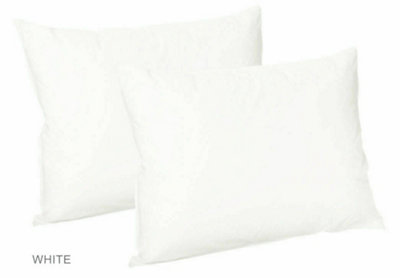 CHILIMILII Polycotton Pair Of Pillowcases Plain Dyed Housewife Pillow Covers 50X75 Cm from B&Q