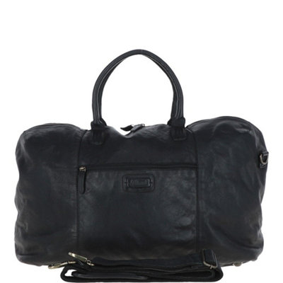 Large Ashwood Leather Travel Holdall from B&Q