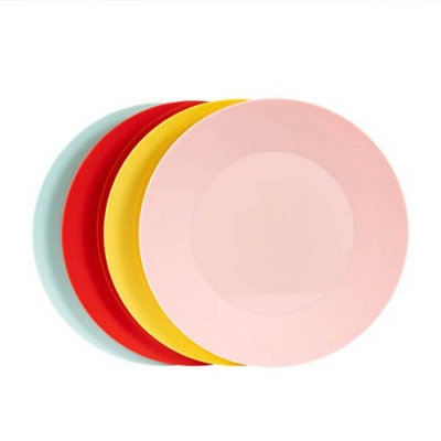 Summerhouse By Navigate Strawberries & Cream Set Of 4 Plates from B&Q