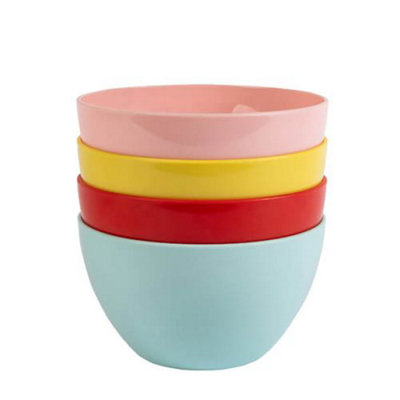 Summerhouse By Navigate Strawberries & Cream Set Of 4 Bowls from B&Q