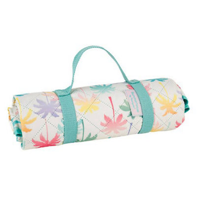 Summerhouse By Navigate Coconut Grove Ombre Palm Ultimate Picnic Rug from B&Q
