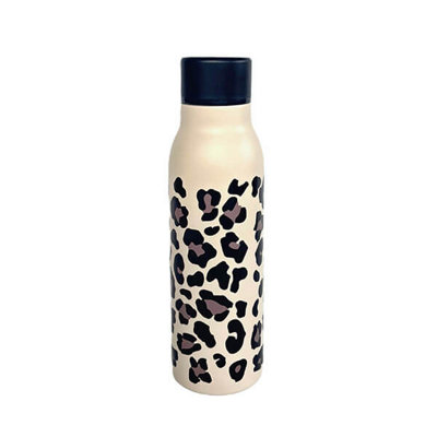 Beau & Elliot Leopard Stainless Steel Drinks Bottle 500ml - Image 4
