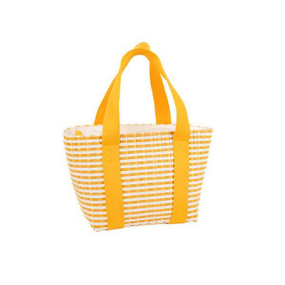 Summerhouse By Navigate Portofino 7L Woven Insulated Basket Bag Mimosa Yellow from B&Q