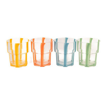 Summerhouse By Navigate Portofino Set Of 4 Stacking Tumblers from B&Q