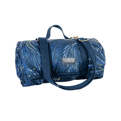 Sara Miller London Sara Miller By Navigate 200 X 140Cm Xl Picnic Blanket Navy from B&Q
