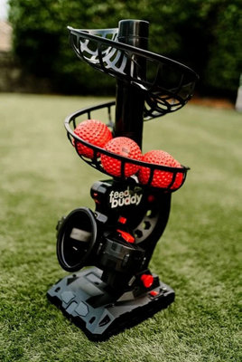 Feed Buddy Unisex Black Pro Automatic Feed Cricket Bowling Machine In | : Ambidextrous - Image 3