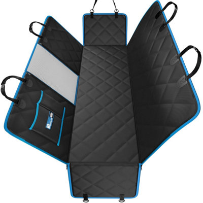 Dog Hammock For Car Back Seat With Mesh Visual WindowSide Flaps ZipperPadded 4 Layers Waterproof Heavy Duty Storage Bag from B&Q