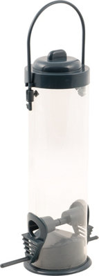 B&Q -  Hanging Transparent Bird Feeder