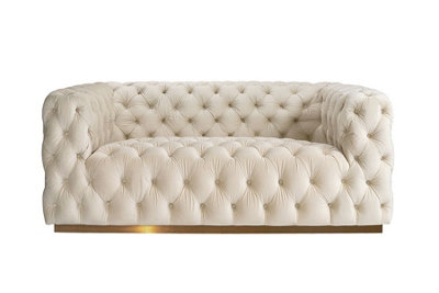 B&Q -  Frankfurt Two Seat SofaChalk