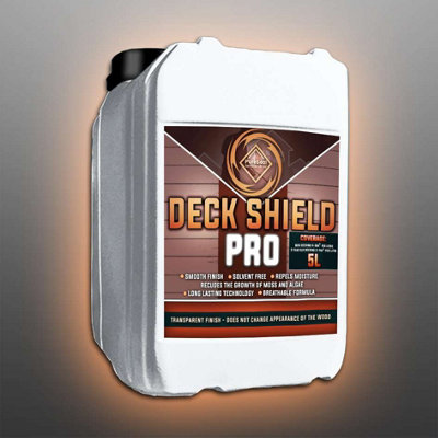 Unknown Decking & Timber Sealer 5L. Protect And Preserve Your WoodDeckingFenceShed With Ease from B&Q