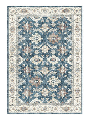  - Silk Road Blue Traditional Large Rug(L)230.3Cm X (W)160Cm