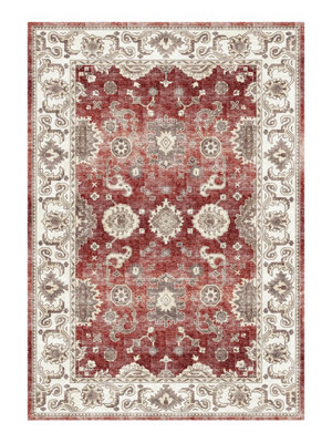  - Silk Road Red Traditional Large Rug(L)230.6Cm X (W)160Cm