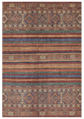 Zahra Red Persian Medium Rug(L)170Cm X (W)120Cm from B&Q