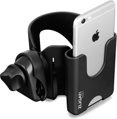 Zugati Pram Cup Holder With Phone HolderUniversal Baby Bottle Pushchair/stroller Organiser For BuggyBike And Wheelchair