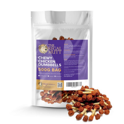 The Regal MuttChicken Dumbbells500G Bag from B&Q