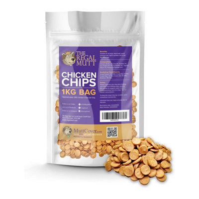 The Regal MuttChicken Chips1Kg Bag from B&Q