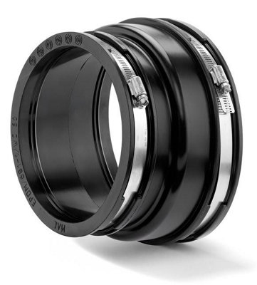Adaptor Coupling Mac1226 A 110mm To 122mm B 60mm To 68mm Flexible Rubber Boot Reducer Coupling Adaptor Connector Joiner from B&Q