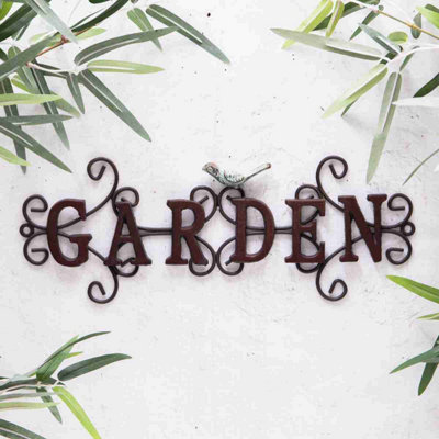 Annibells Metal Vintage Garden Wall Plaque / Sign (13880) from B&Q