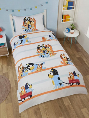 BLUEY Single Duvet Set Reversible Bedding Featuring Bluey - Image 6